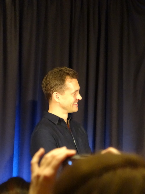 jeremiebrett: Bryan and Hugh listening to each other when the other one was talking &lt;3 Red D