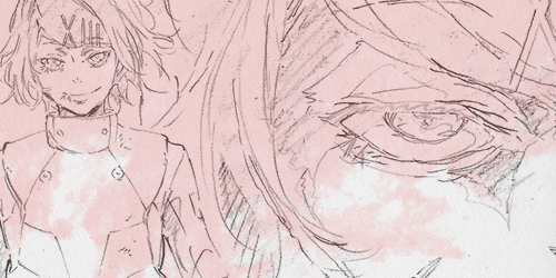 misurugi:  Tokyo Ghoul from the Anniversary Artbook; insp.