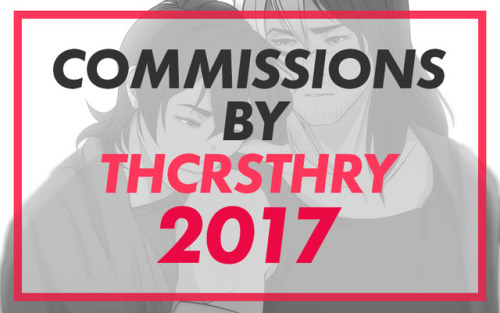 thcrsthry:  I’m really just updating my old 2016 since commissions are an ongoing thing. Everything’s pretty much the same (but with pink!). As always, you can hit me up on the good ol tumblr inbox/chat/twitter! How do I commission you? message me