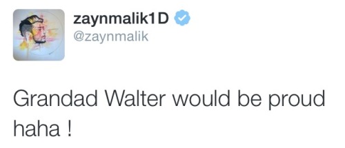 emiratizayn:zayn tweeting about how his dead grandpa wouldve been proud to see bradford beating chel