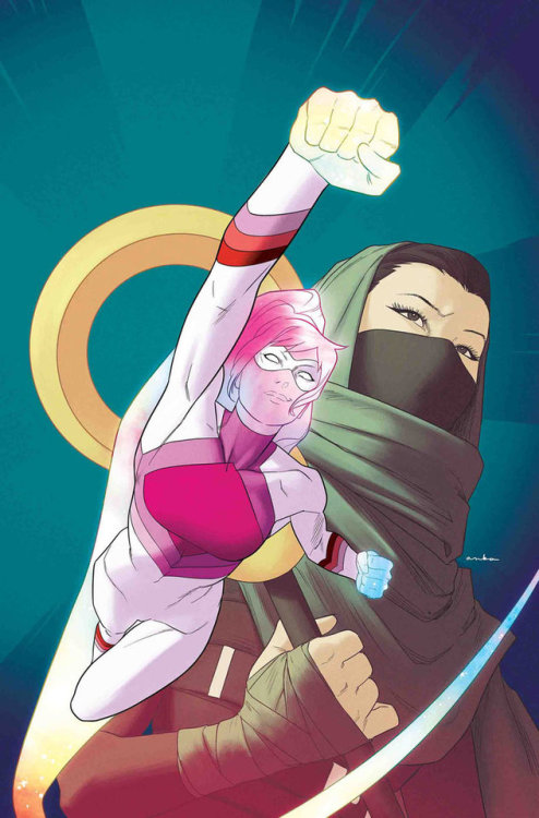 mostlyrunaways:Kris Anka putting Karolina in as many lesbian pride flag colours as possible is mlm/w