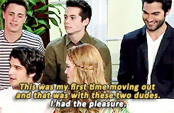 hoechloin: Tyler Hoechlin on living with Dylan O'Brien and Tyler Posey