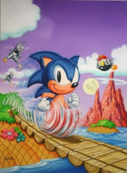 slbcreations:  bebopcello:  If you grew up in the 90s, chances are you recognise most or at least some of Greg Martin&rsquo;s work. He was the artist behind the images above. News of his death has only just filtered through to the Sonic the Hedgehog fan