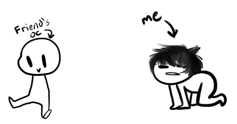 punktrolls:gently pets my friend’s characters from afar  always lol