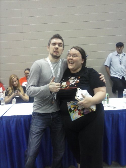 gaurdianangelsango: Me and my dear friend got to meet Jacksepticeye! Thanks for being awesome!