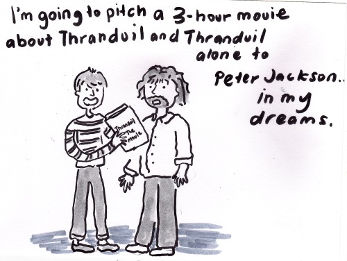 Yup, those were my reactions when The Hobbit: DOS ended.