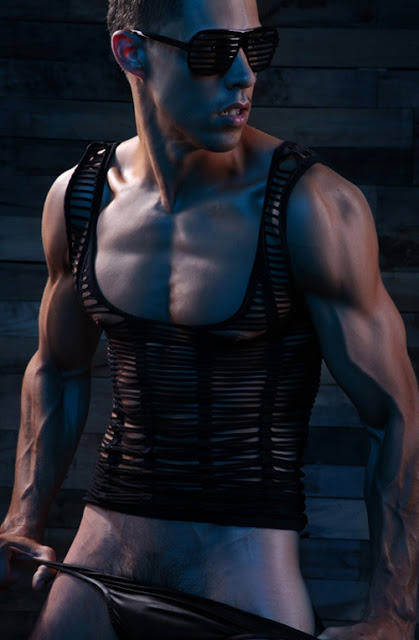 real-deal-inches:  Ray Luis is a divine male model ! Any angle takes his best shot