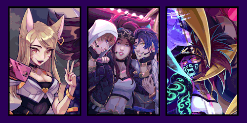 afterpartyzine: Ain’t nobody bringing us down. Pre-orders for AFTERPARTY.: A K/DA Charity Zine