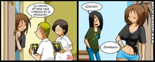 puraspokeweas:  Lo siento… aki creemos en la evolución. 