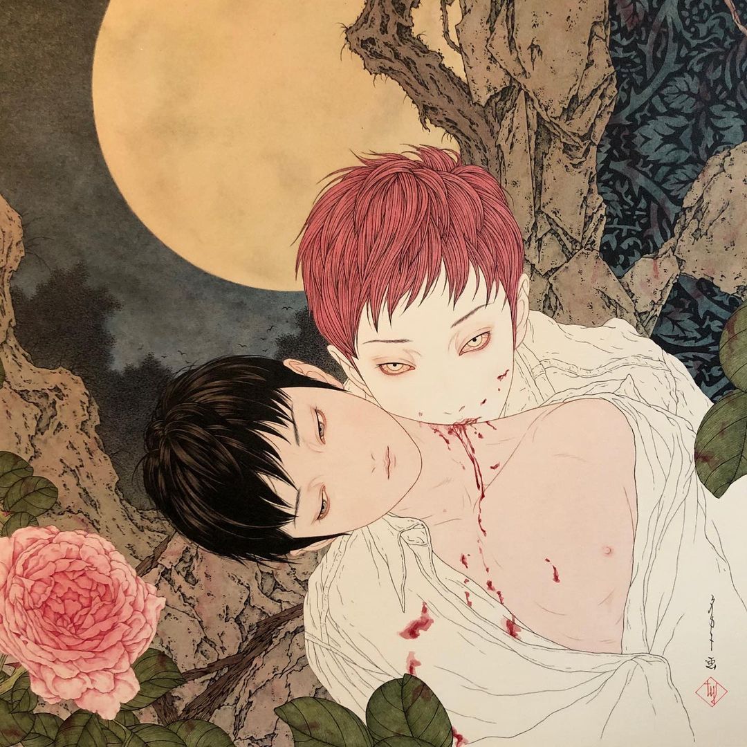 draculasswife-deactivated202212:Vampires by Takato Yamamoto. 