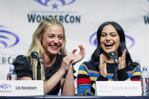 little-wolfy - Lili Reinhart and Camila Mendes on the...