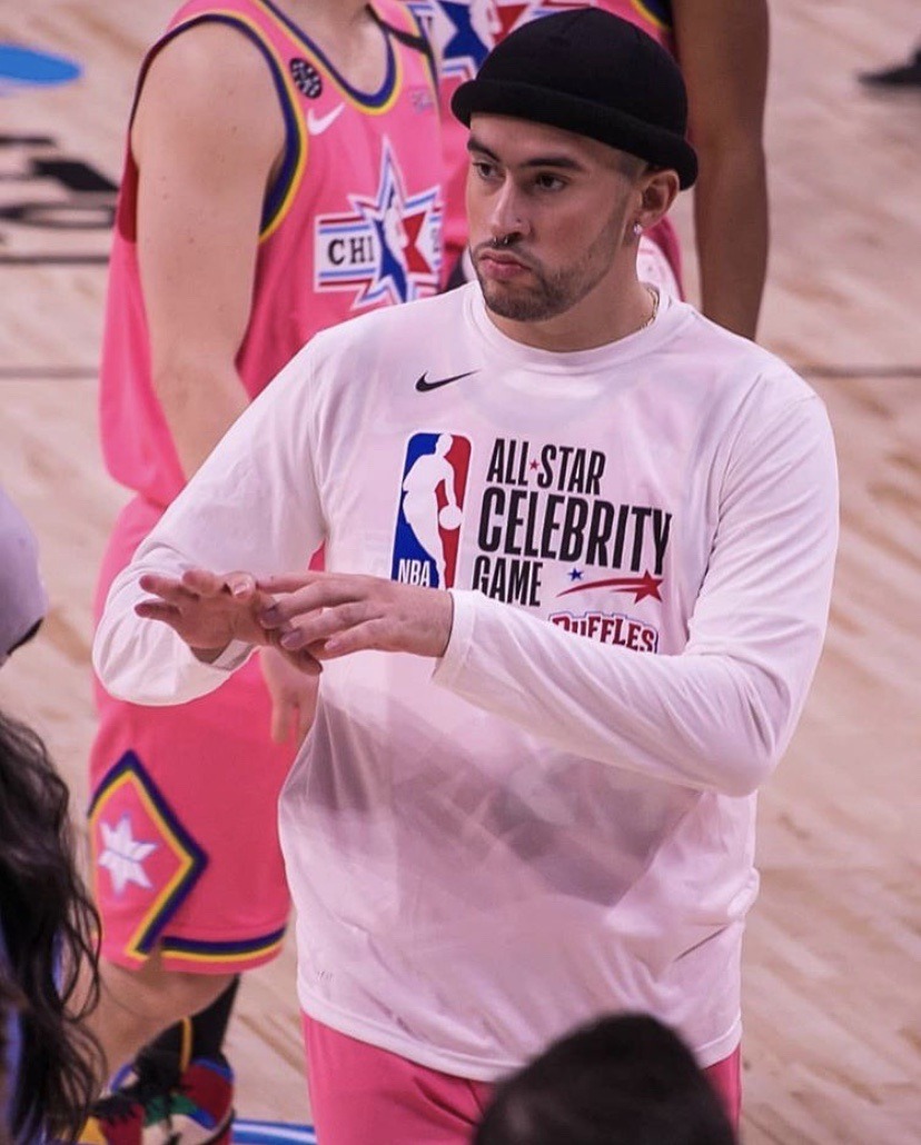 bad bunny all star game nba