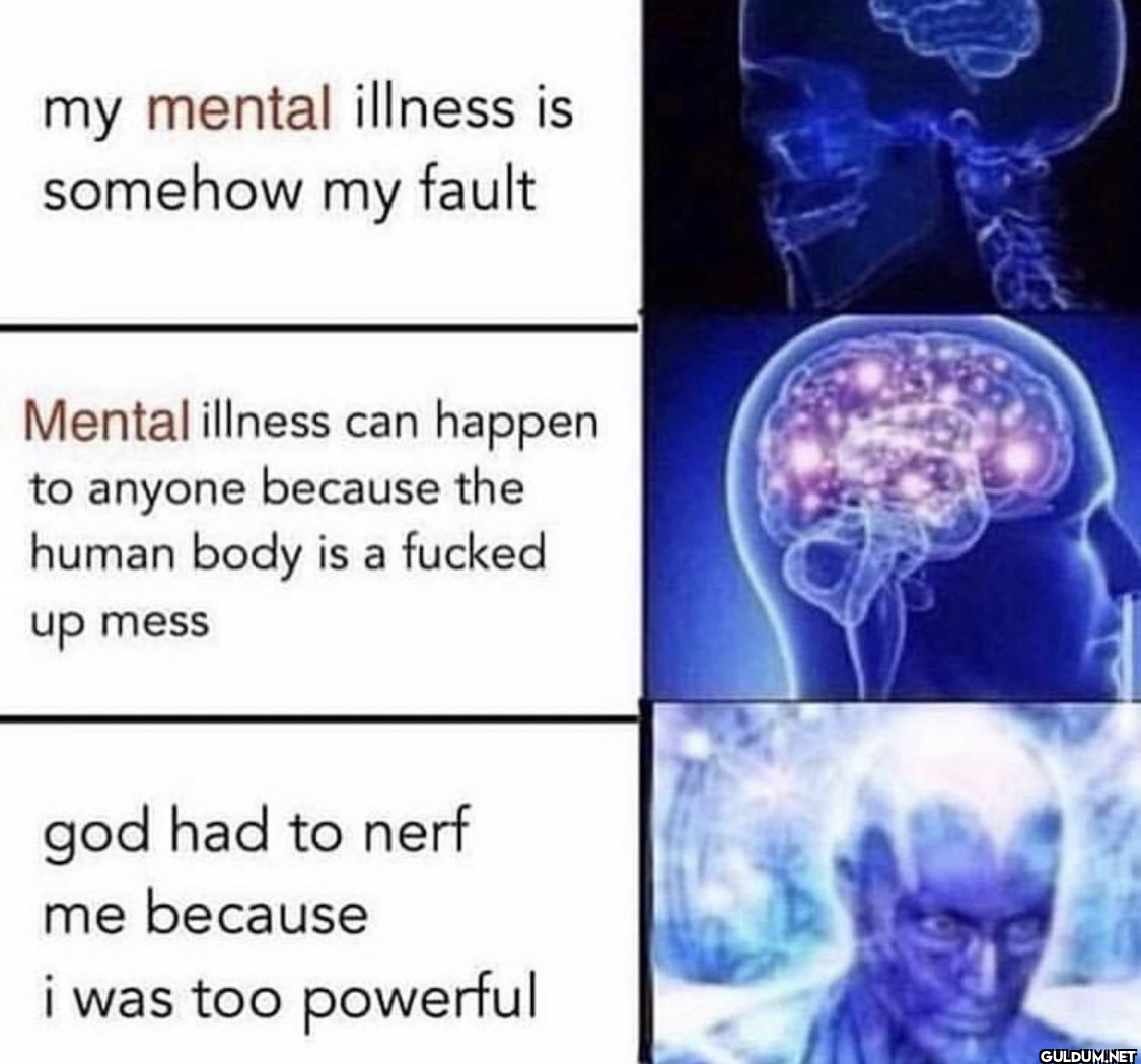 my mental illness is...