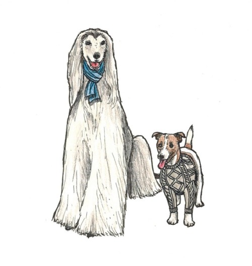 chained-to-the-mirror: A prompt from @daisyfairy1 again - thank you so much! I love drawing dogs so,