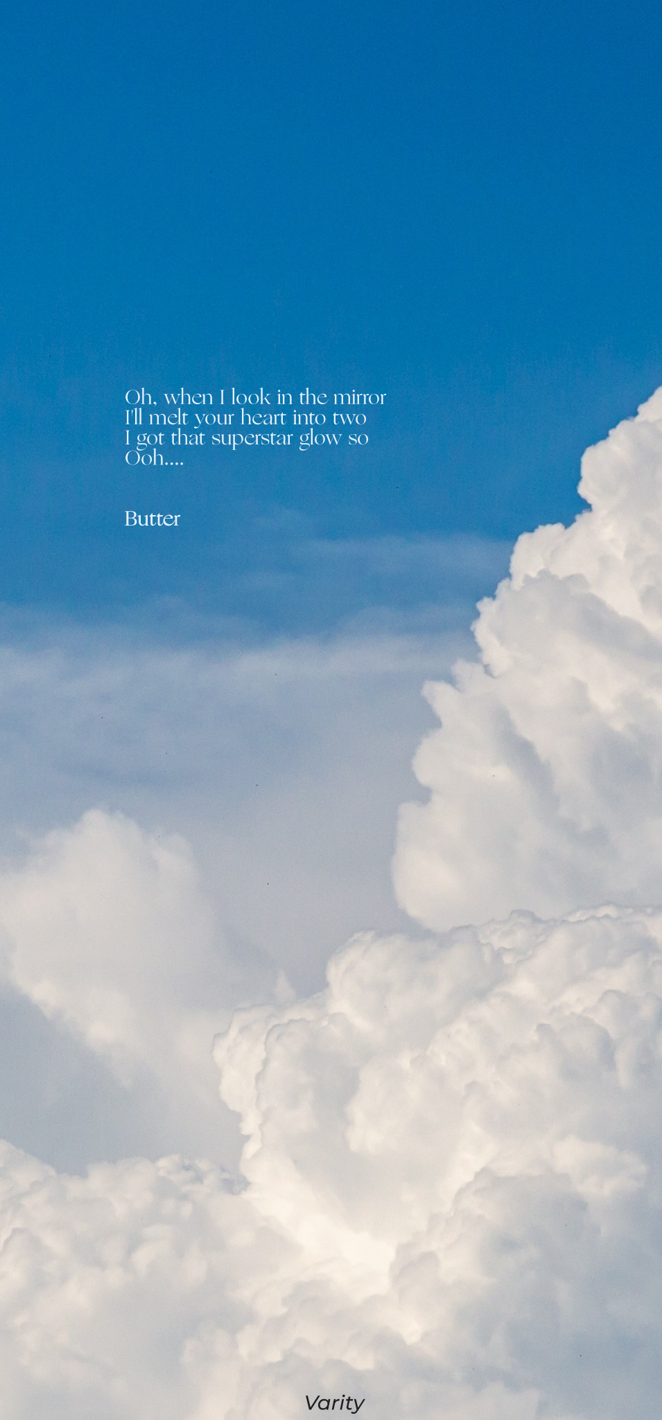 Butter | Permission to Dance — ✶butter lyric wallpapers - 3