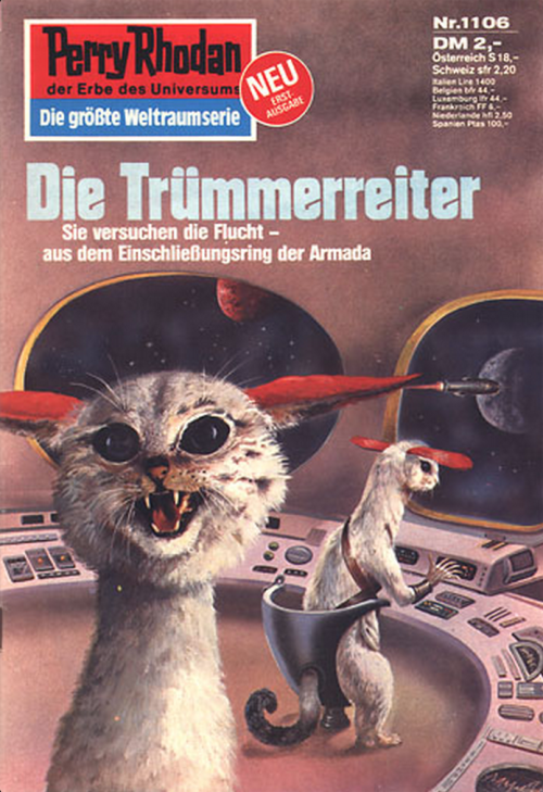archiemcphee:An awesome Tumblr called WTF Bad Science Fiction Covers is in the middle of CATS IN S