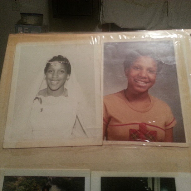 My mom and her mother. Never met her. #RIP #Family