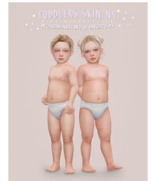 download \ credits: @ddarkstonee & @obscurus-sims ♡ \ info:toddler skin #4 - 25 colors \ only fo