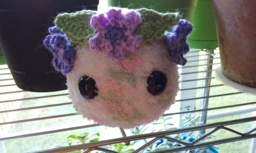 mcalhencreations: A flower dumpling I made a few months ago, for a giveaway I did on my main blog ba