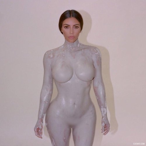 Kim Kardashian naked pics for her new fragrance brand...