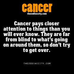 zodiaccity:  Cancer zodiac facts.
