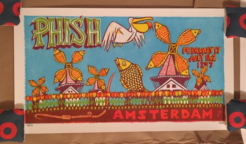 Phish - Amsterdam 2/17/97, 7/1/97, 7/2/97 by Jim Pollock #288/750