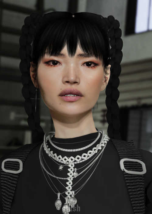 plushxsims: omg thanks @o–b-s-c-u-r-u–s for sharing your nose sliders ;-; ~!!!!  GET THE LOOK:  Rina