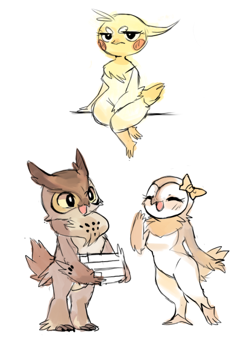 yellowfur:  birbs  cute as a bucket of clementines