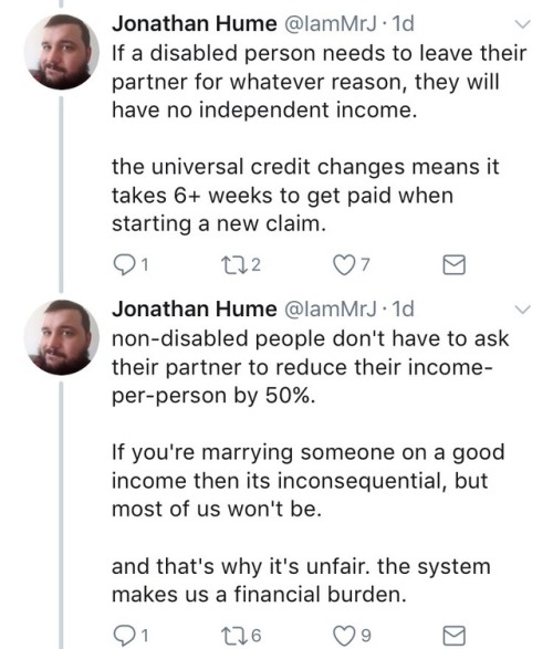 science-sexual:  thefibrodiaries:  As disabled members of the lgbt community we should be celebrating marriage equality, right? but unfortunately us disabled people who rely on government support to survive risk losing everything and becoming totally