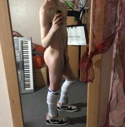 scottish-sock-master:  For more similar pictures follow me! The home of trainers, socks, feet, and scally’s Posts daily! Submit your own here! 