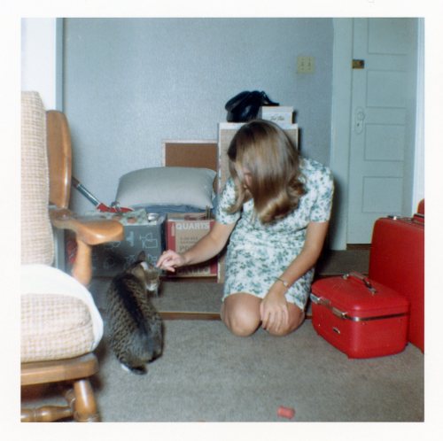 My mom at home in Hartford, CT: packed and ready to leave for Wheaton College in Massachusetts. Fall