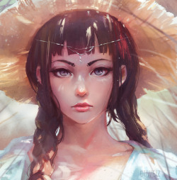 guweiz:  Straw hat! Personal doodle/color