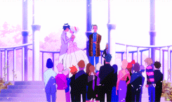 gasaisyuno:ship meme: favorite wedding  ↬ nia teppelin x simon