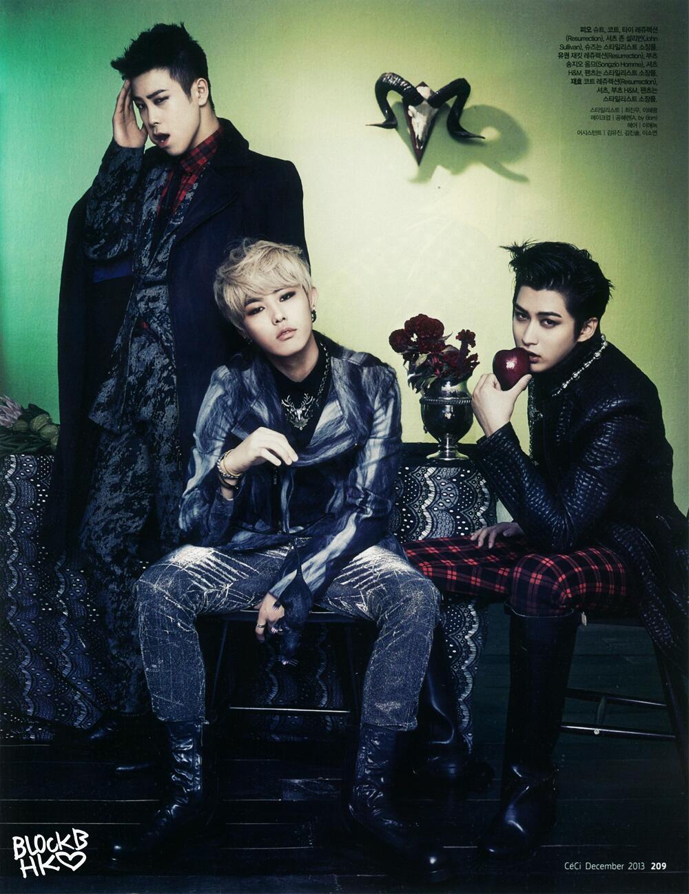 bontheblock:  [SCAN] Block B in Ceci - December Issue *Do Not Edit Cr:blockbhkfc