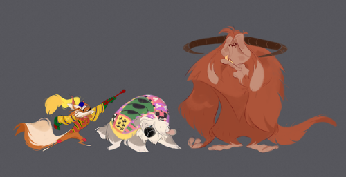 arealtrashact:Little Labyrinth lineup because I honestly love this movie more than life itself