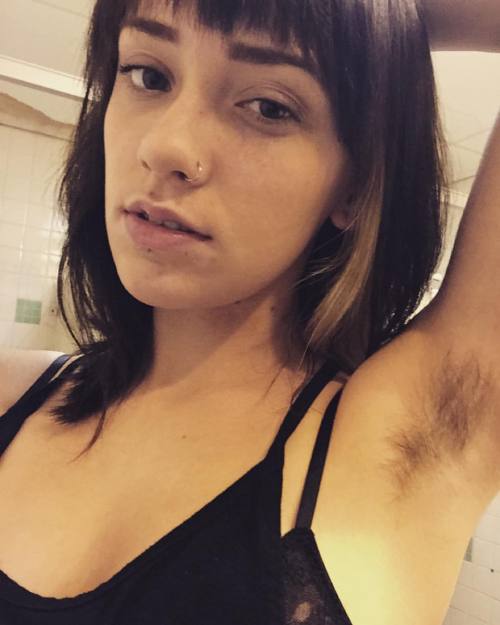thelovelymessof:  Tell me again how gross I am. I’m all ears, fuckers 👂🏼😊   #hatersaremymotivators #ivegothairandidontcare #hairypits #hairypitsclub #allnatural #haircut #lacebralette #bodypositive #bodypos #thosepitsthough 
