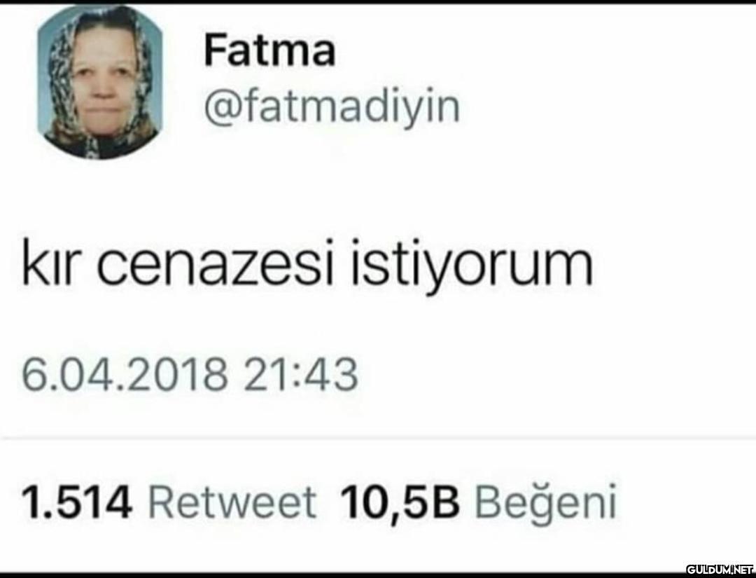 Fatma @fatmadiyin kır...