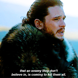 YOU KNOW NOTHING.
