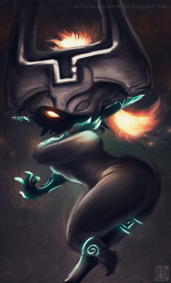 godessesofhyrule:  Midna Sketch by uniqueLegend