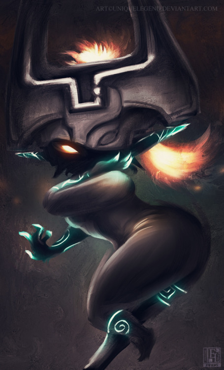 godessesofhyrule:  Midna Sketch by uniqueLegend adult photos