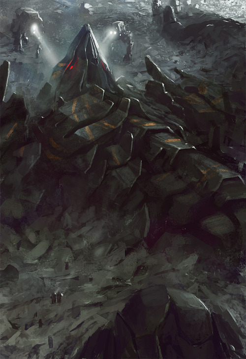 infinitemachine:  Dead bot - final step by Grosnez