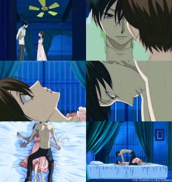 The-Ouran-Club:  Kyoya And Haruhi. (Ep. 8) 