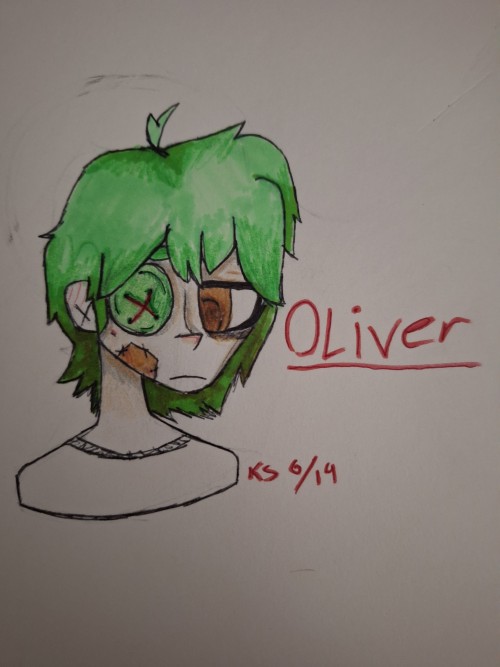 This Is Oliver. My Second Of My Main 2 Ocs I've Recently Redesigned Him And Have Been Obsessing Over