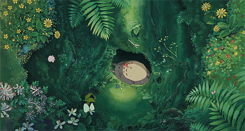 glazedeye-s:studio ghibli + nature scenario