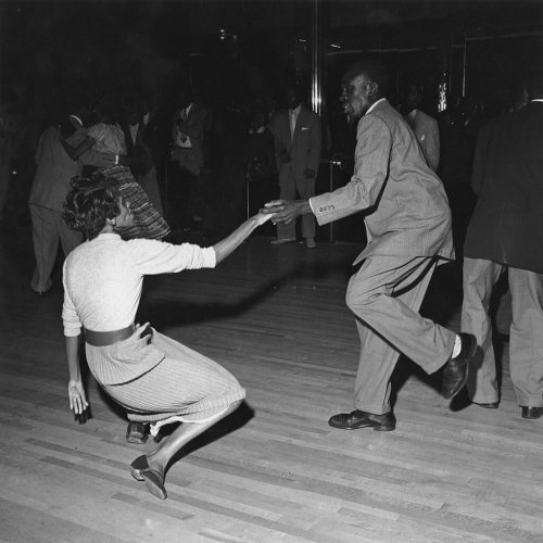 vintageeveryday:
“Swing dancing at the Savoy Ballroom in Harlem, New York, 1947.
”