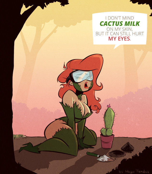 As a scientist and half plant herself, I think Ivy knows helluva lot about cactuses