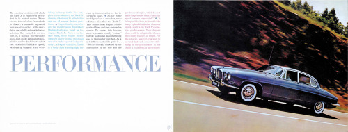 Jaguar Mark X brochure (US market, edited), 1965. The Mark X was Jaguar’s flagship saloon inn the 19