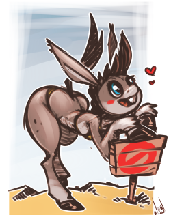 atryl:  random donkey gal  Cutiepatoot~