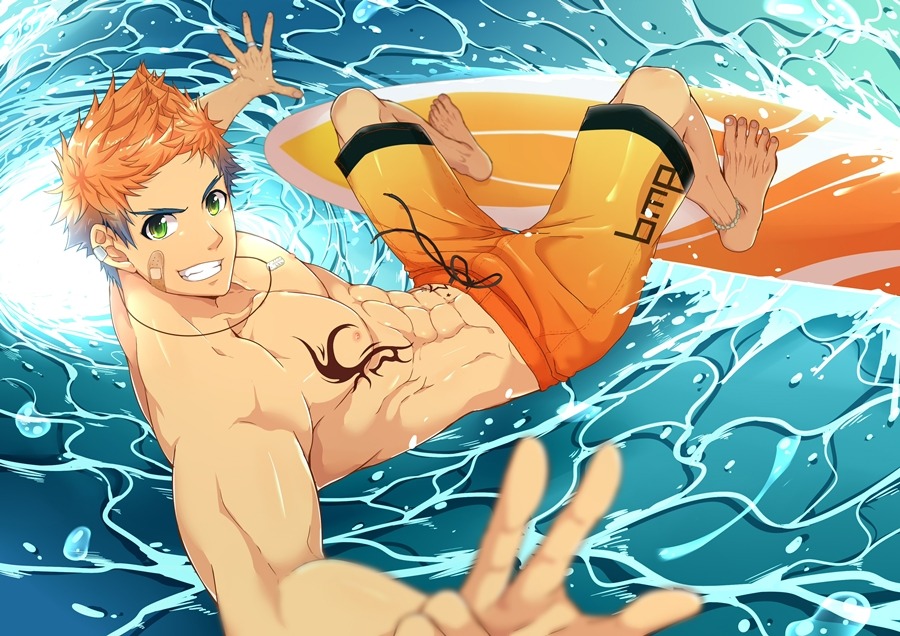zamius-ero:  Exhibitionist Surfer :  Dylan