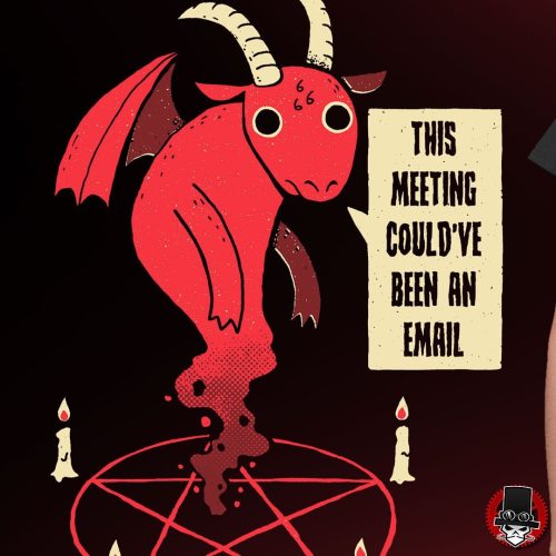 teevillain:This meeting with DinoMike could have been an email, but it is currently taking place at teeVillain. (at New Orleans, Louisiana)https://www.instagram.com/teevillain/p/CXISDEeOa9V/?utm_medium=tumblr